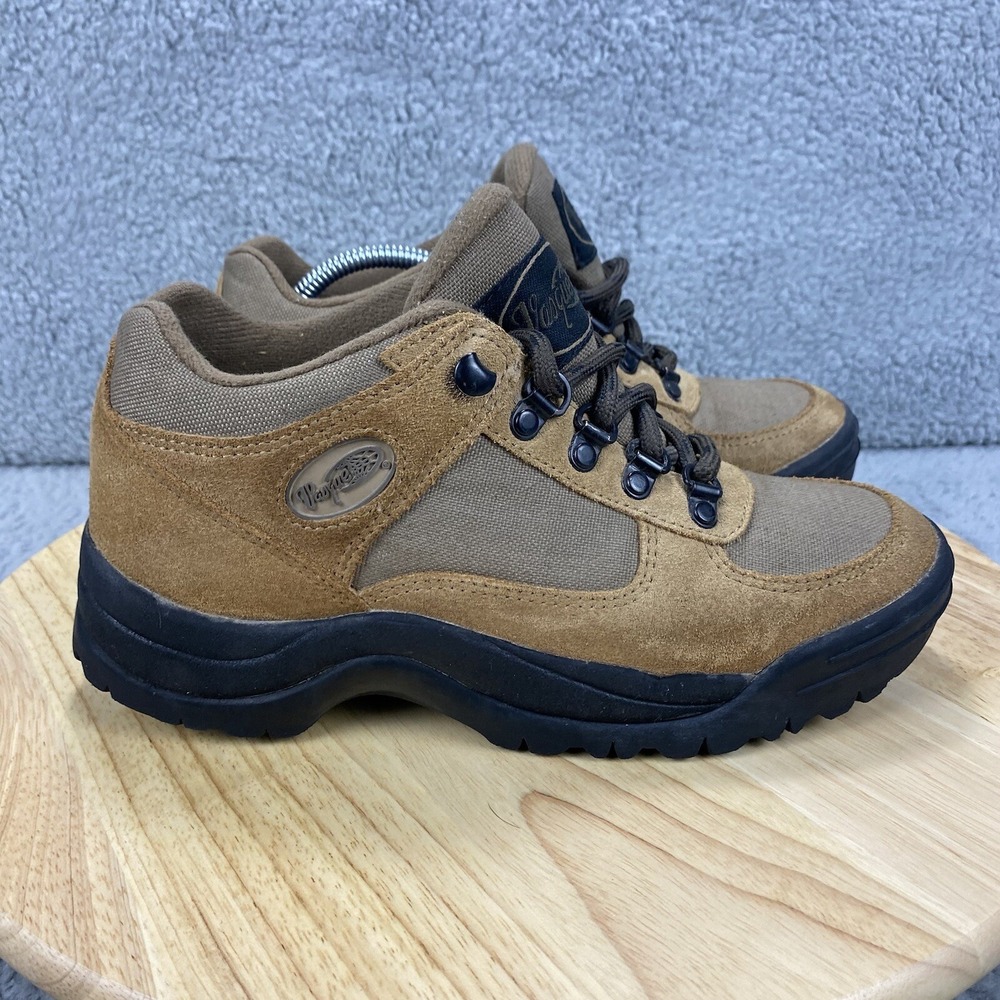 Vasque Boots Womens Size 6.5 Brown Hiking Leather Mid Shoes Outdoors Camping
